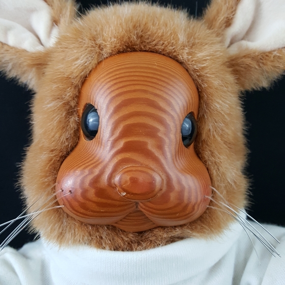 Raikes Original Wood Face Bunny Rabbit Vincent Jr - Picture 5 of 8